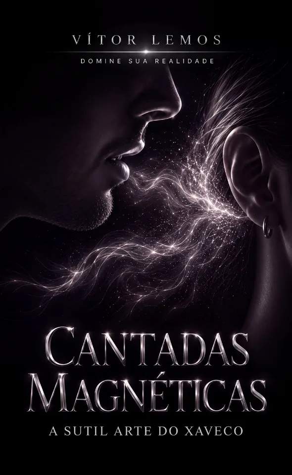 Capa do livro Cantadas Magnéticas — A Sutil Arte do Xaveco, de Vítor Lemos